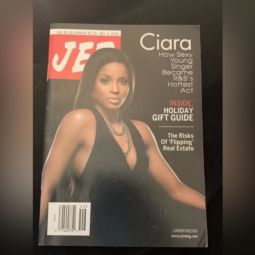 🖤 Jet magazine - Ciara edition